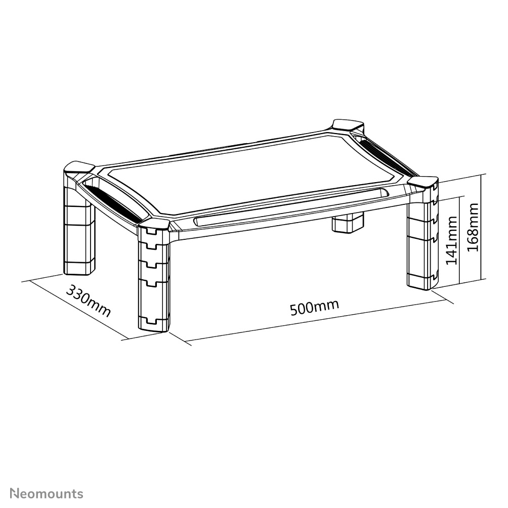 Supporto Neomounts per monitor/laptop